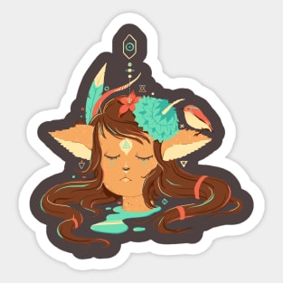 Fawn Sticker